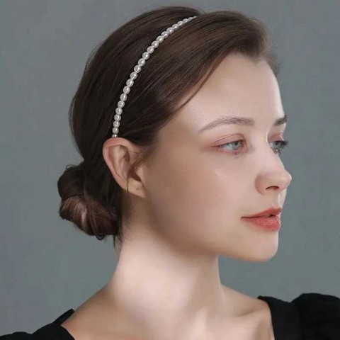 Elegant Women's 3Pcs Fashion Cloth Hair Bands Set, Simple Headband Accessories Y240909