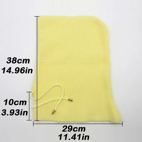 Rabbit Hair Warm Knitted Beanies for Men
