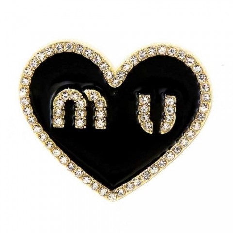 Luxury 18K Gold Plated Diamond Brooch for Unisex Romantic Gifts