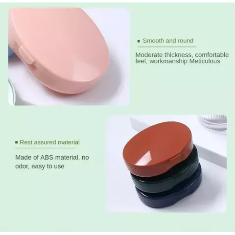 macroupta Portable Plastic Pill Organizer for Daily Health Care