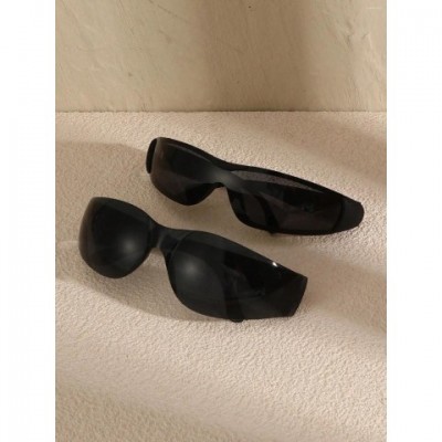 Punk Style Large Geometric Sunglasses for Men - UV380 Protection & Daily Use