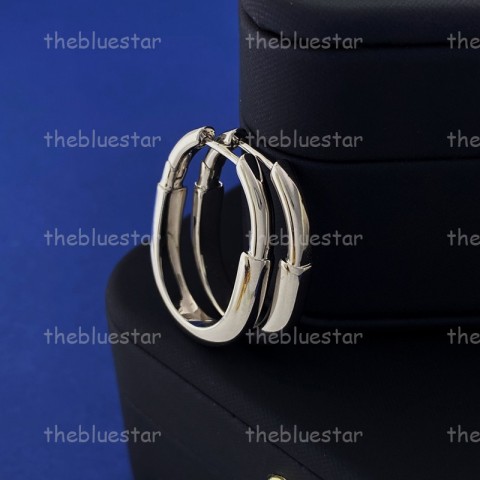 CYD2412021F5 Unisex 18K Gold Plated Hoop & Huggie Earrings for Party Wear