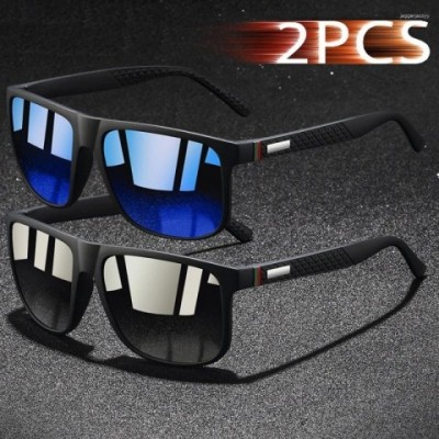 Colorful Striped Vintage Sunglasses for Men UV400 Protection Fashion Eyewear