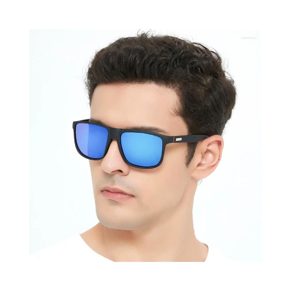 Colorful Striped Vintage Sunglasses for Men UV400 Protection Fashion Eyewear