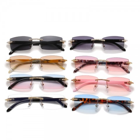 Diamond Personality Sunglasses - Free Shipping, Trendy Design for Men & Women