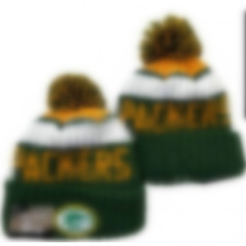 Unisex Sport Knitted Cuffed Pom Beanie Hat with Stripes - Winter Warmth for Men and Women