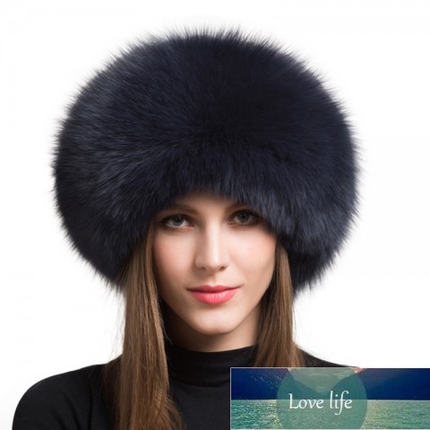 Warm Real Fur Winter Hat for Women