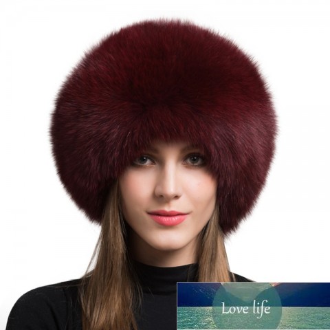 Warm Real Fur Winter Hat for Women