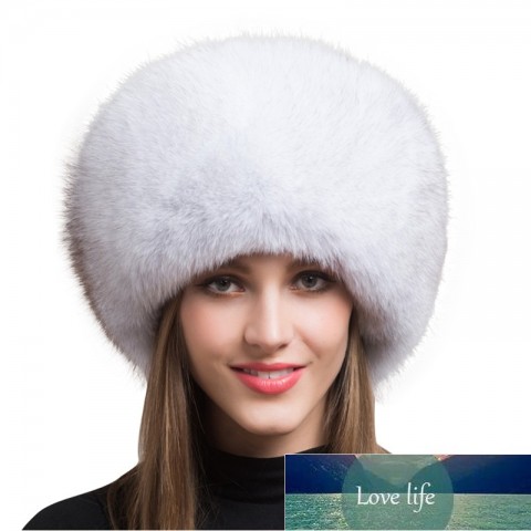 Warm Real Fur Winter Hat for Women