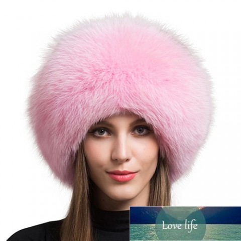 Warm Real Fur Winter Hat for Women
