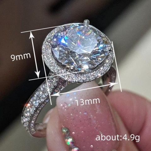 Sterg Sier Women's Elegant White CZ Zirconia Wedding Band Ring - Sizes 6-10