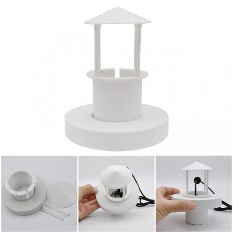 Floating Mist Maker with LED Light for Mini Ponds & Fish Tanks