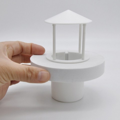 Floating Mist Maker with LED Light for Mini Ponds & Fish Tanks