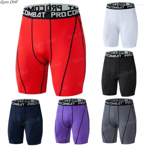 Men's High Elasticity Sports Shorts for Basketball and Running - Fast Drying Training Pants 3XL