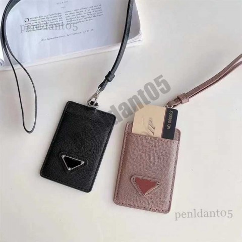 Elegant Unisex Triangle Design Mini Wallets & Keychains