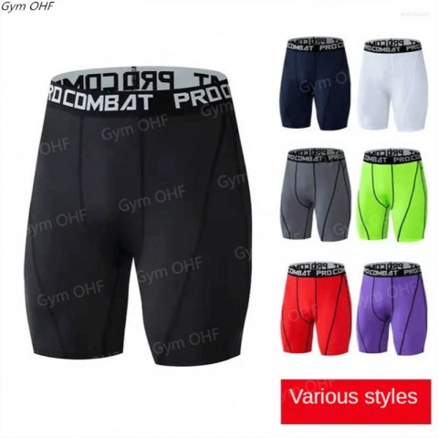 Men's High Elasticity Sports Shorts for Basketball and Running - Fast Drying Training Pants 3XL