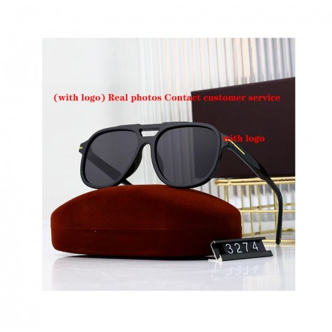 Luxury Designer Ford Polarized Sunglasses - Leopard Print, Unisex, UV400 Protection