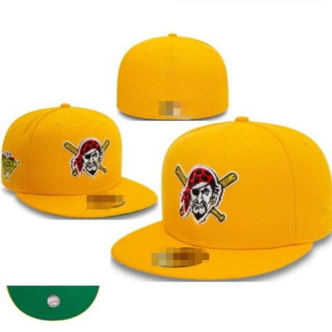 Baseball Pirates 2024 Men's Full Closed Caps - World Series Champions Edition