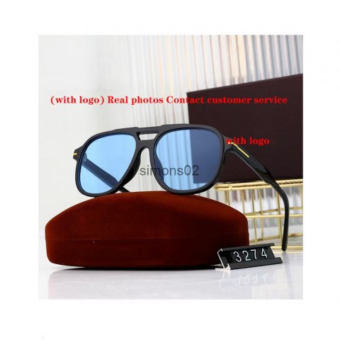 Luxury Designer Ford Polarized Sunglasses - Leopard Print, Unisex, UV400 Protection