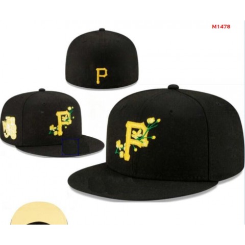 Baseball Pirates 2024 Men's Full Closed Caps - World Series Champions Edition