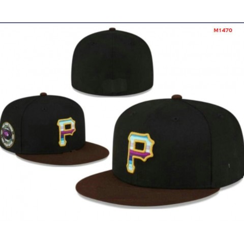 Baseball Pirates 2024 Men's Full Closed Caps - World Series Champions Edition