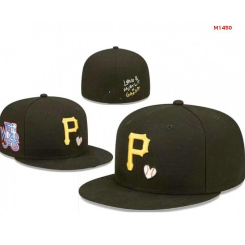 Baseball Pirates 2024 Men's Full Closed Caps - World Series Champions Edition