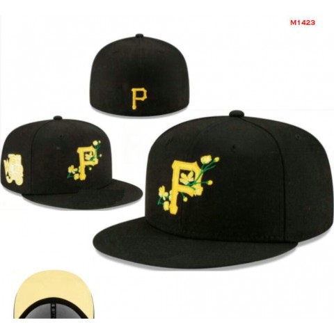 Baseball Pirates 2024 Men's Full Closed Caps - World Series Champions Edition