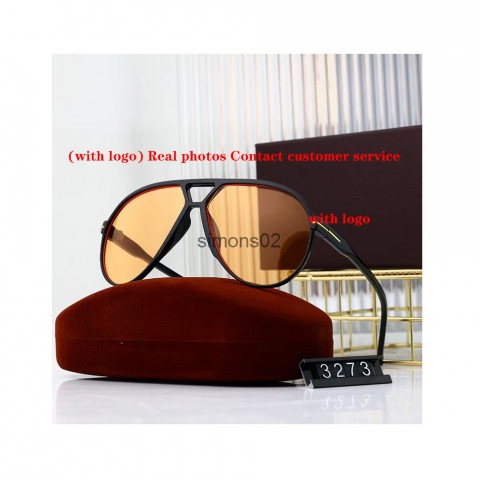 Luxury Designer Ford Polarized Sunglasses - Leopard Print, Unisex, UV400 Protection