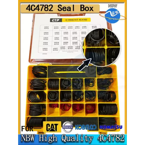 4C-4782 High-Quality Nitrile O-Ring Kit for Caterpillar Excavator 2701528
