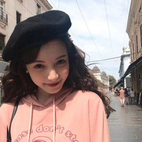 Custom Unisex Adjustable Wool Beret with PU Edge
