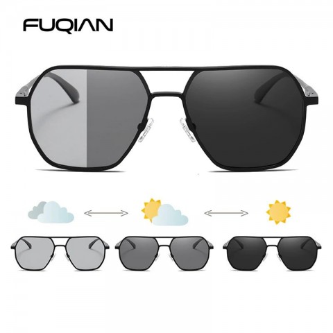 Metal Pochemic Polarized Sunglasses for Men - Stylish UV400 Protection
