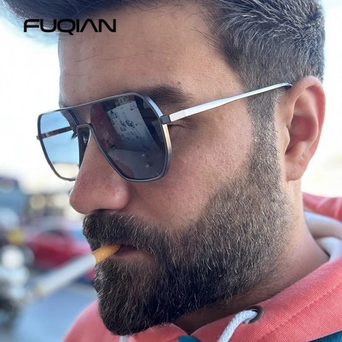 Metal Pochemic Polarized Sunglasses for Men - Stylish UV400 Protection