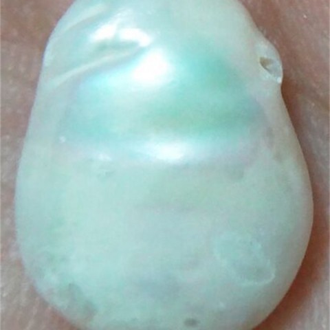 Free Shipping South Sea White Loose Pearl Beads 20Pcs 17.5x12.2mm
