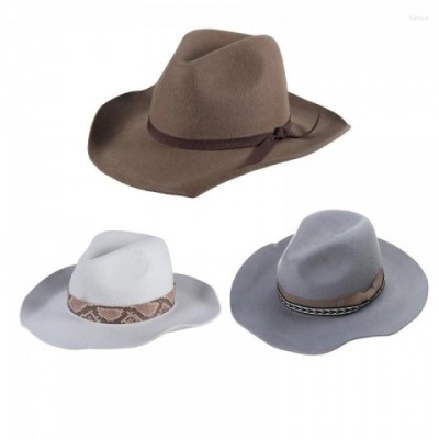 Chic Unisex Beret with Wide Brim and Bowknot as Gift for Him