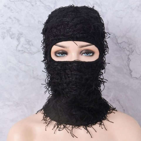Unisex Camo Skull Balaclava Beanie