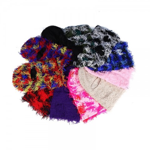 Unisex Camo Skull Balaclava Beanie