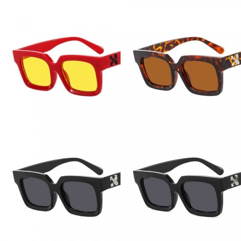 Luxury Arrow Sunglasses for Men and Women - Trendy PC Full Frame with UV400 Protection