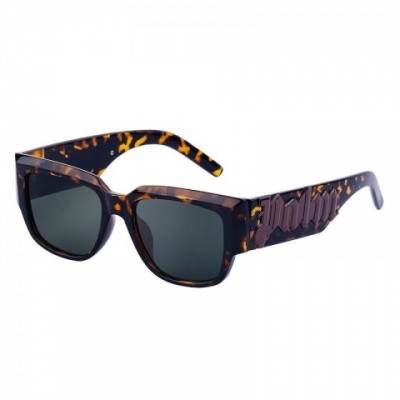 Designer Palm Men's Sunglasses with UV400 Protection