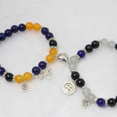Handmade Coraline and Wybie Matching Bracelets for Women Y240911