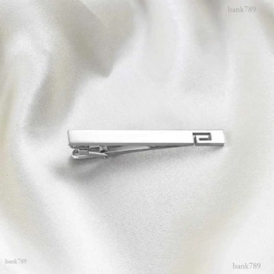 Huishii Tie Clip for Men and Women - Stylish Silver Collar Accessories W240907