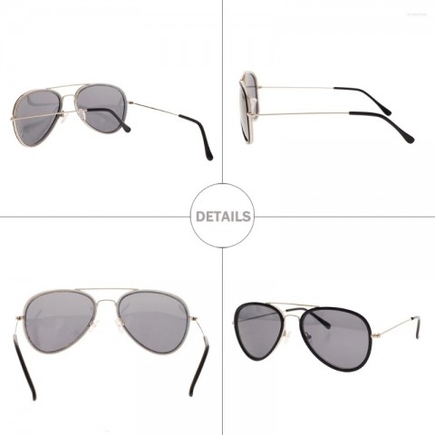 Real Fashion Vintage Sunglasses - Polarized UV400 Driver Glasses for Men & Women