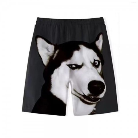 Funny Dog Printed Men's Shorts for Casual Comfortable Wear