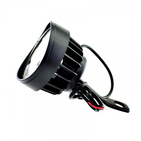 High-Brightness 6 LED Motorcycle Headlight Set 2pcs 12V-85V Fog Driving Lamp