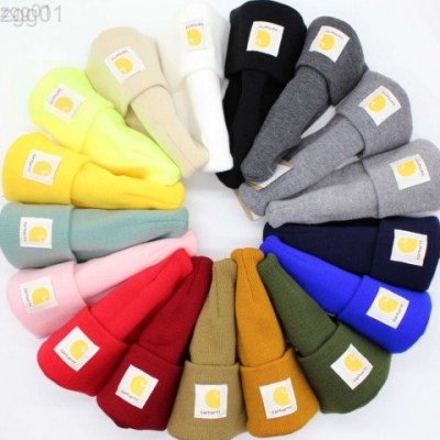 Carhartt Inspired Multicolor Wool Beanie Hat - Unisex Winter Knit Hat