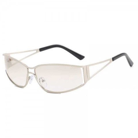 Y2K Fashion Eyewear - Women's Gradient Mirror Sunglasses J250417