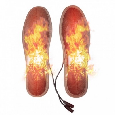 USB Heated Insoles for Men & Women - Fast Heat & Comfortable Cycling Socks Pad