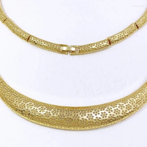 Luxury Brazil Gold Plated Jewelry Set for Women