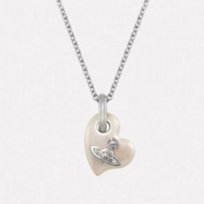 Vivienmes High-End Personalized Pearl Pendant Necklace for Women