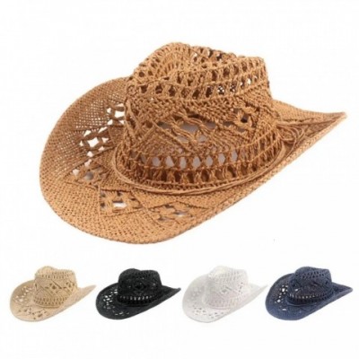 Hats Unlimited Wide Brim Denim Straw Sun Hat for Unisex