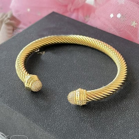 Luxury 18K Gold Plated Alphabet Charms Bracelet - Elegant Valentine Gift for Women